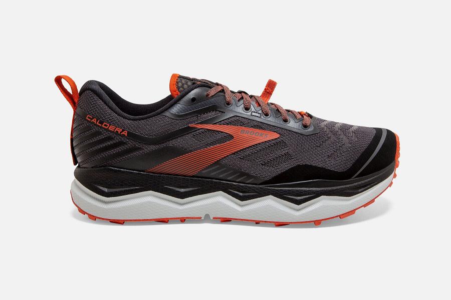 Brooks Caldera 4 Men Athletic Shoes & Trail Running Shoes Yellow XGC085691